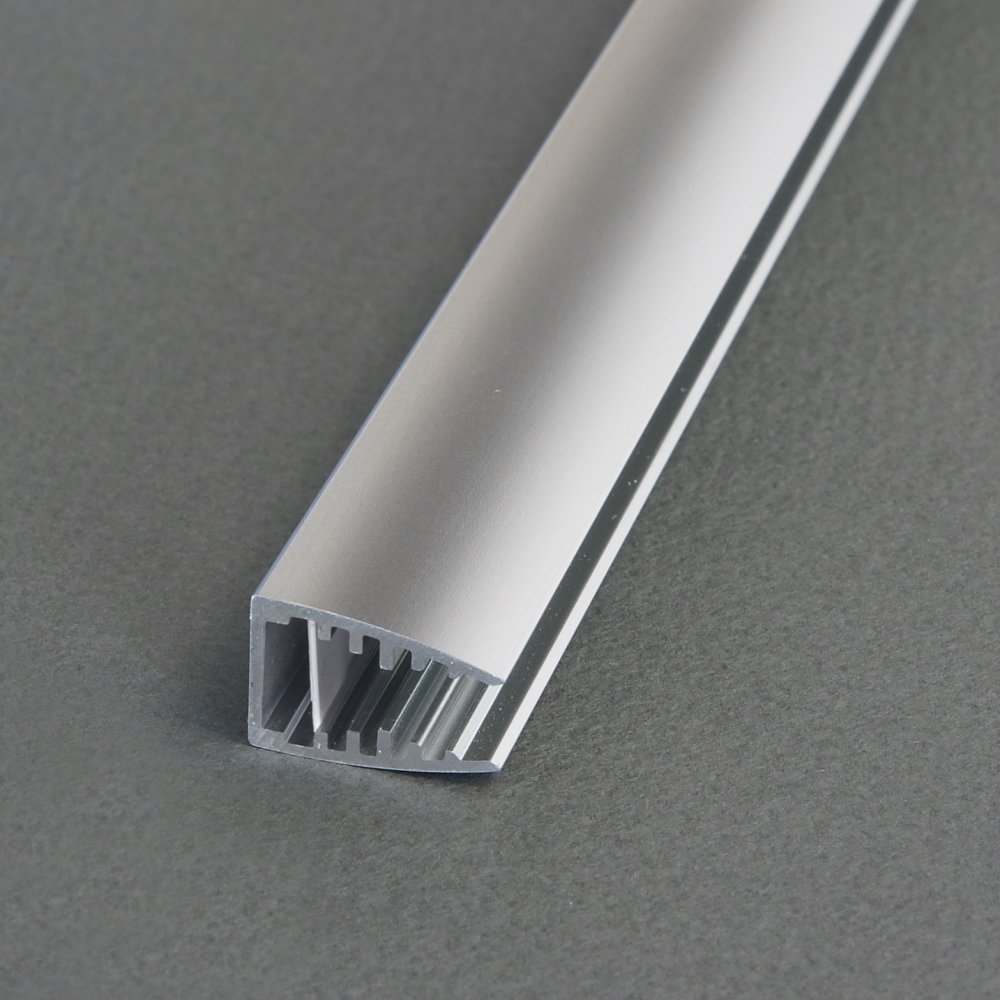 Алюминиевый профиль для стекла Alp-LPG-1318-2-ANOD