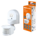 TDM Датчик движения настенный 1100Вт 180гр. IP44 ДДС-02