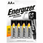 ENERGIZER батарейки пальчиковые POWER LR6 AA BL16 Alkaline 1.5V (цена за шт.)
