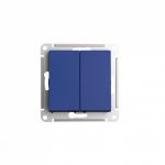 Systeme (Schneider) Electric ATLASDESIGN 2-клавишный ПЕРЕКЛЮЧАТЕЛЬ, сх.6/2, 10АХ, механизм, АКВАМАРИН