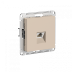 Systeme (Schneider) Electric ATLASDESIGN РОЗЕТКА телефонная RJ11, механизм, ПЕСОЧНЫЙ