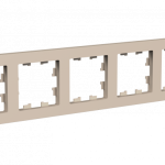 Systeme (Schneider) Electric ATLASDESIGN 5-постовая РАМКА, универсальная, ПЕСОЧНЫЙ