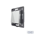 Клавиша перекрестного механического выключателя Livolo, цвет серый (механизм)