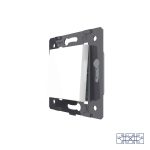 Клавиша перекрестного механического выключателя Livolo, цвет белый (механизм)