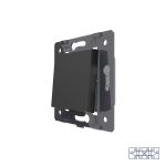 Клавиша перекрестного механического выключателя Livolo, цвет черный (механизм)