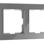 Рамка на 4 поста Acrylic (графит)