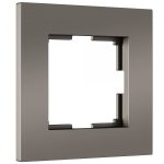 Рамка на 1 пост Slab (бронза матовый)