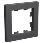 Systeme (Schneider) Electric ATLASDESIGN 1-постовая РАМКА, БАЗАЛЬТ