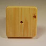 Коробка распаячная CВ-профиль 100х100х30 сосна с текстурой