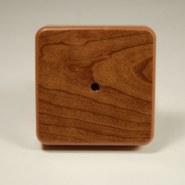 Коробки распаячные CВ-профиль 100х100х30 орех с текстурой