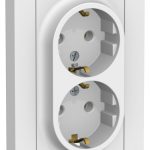Systeme (Schneider) Electric ATLASDESIGN РОЗЕТКА двойная с заземлением, 16А, в сборе, ЛОТОС