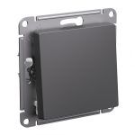 Systeme (Schneider) Electric ATLASDESIGN Перекрестный ПЕРЕКЛЮЧАТЕЛЬ, сх.7, 10АХ, механизм, БАЗАЛЬТ