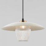 Подвесной светильник Eurosvet Kamari 50259/1 белый/прозрачный