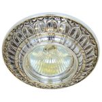 IL.0019.0350 Светильник MR16 встраиваемый под «Бронзу». GU5.3 50W SBK