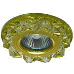 IL.0026.0603 Светильник MR16+LED встраиваемый G/CLEAR 35Вт+LED 3Вт