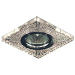 IL.0026.1703 Светильник MR16+LED встраиваемый AL/CLEAR 35Вт+LED 3Вт