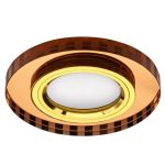 IL.0018.5171 Светильник MR16 встраиваемый G/BROWN GU5.3, 50Вт