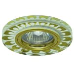 IL.0026.4471 Светильник MR16+LED встраиваемый G/YEllOW MATT 35Вт+LED 3Вт