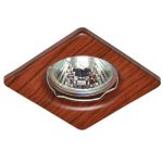 IL.0020.0487 Светильник MR16 встраиваемый GU5.3 50W Темное дерево