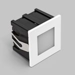 IL.0013.2435 Светильник цокольный LED, IP65 220V 1.5W, WH, 4000K