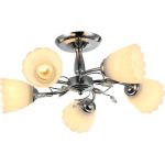 MD.AL-0003-5 CH Люстра потолочная 5*60Вт E27