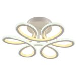 PLC-7009-490 Люстра потолочная LED 124W, пульт ДУ