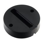 IL.0010.2138 Адаптер крепления однофазного светильника к стене/потолку d100*25 Черный