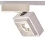 IL.0010.0070 Светильник 20W на однофазный трек 220V, LED 4200K, КВАДРАТНЫЙ, Белый