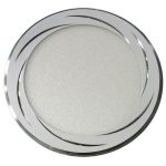 PA-04/18W 4200K WH Светильник "ПАНЕЛЬ АЛЮМИНИЙ" Ø225mm цвет БЕЛЫЙ, светодиодный встраиваемый