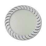 PA-05/15W 4200K WH Светильник "ПАНЕЛЬ АЛЮМИНИЙ" Ø190mm цвет БЕЛЫЙ, светодиодный встраиваемый