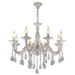 PNL.005.360.03 Подвес E27, цвет Белый/Серебро,белый кабель