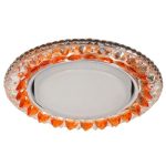 IL.0028.1670 Светильник GX53+LED 4W 4000K, встраиваемый ПОЛИКРИСТАЛЛ CH/CLEAR+GD