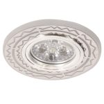 IL.0030.0302 Светильник MR16+LED 3W 4000K, встраиваемый акрил, CH/WH+CH