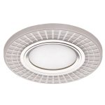 IL.0031.0602 Светильник GX53+LED 4W 4000K, встраиваемый АКРИЛ CH/WH+CH