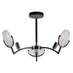 MD.3158-3-P BK+BR Люстра подвесная 3*60Вт E14