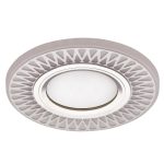 IL.0031.0715 Светильник GX53+LED 4W 4000K, встраиваемый АКРИЛ CH/WH+WH