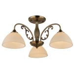 KL.3037-3-S AB Люстра потолочная 3*60Вт Е27