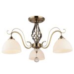 MD.0772-3-S AB Люстра потолочная 3*60Вт Е27