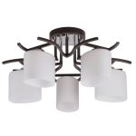 MD.2441-5-S BR+CH Люстра потолочная 5*60Вт E27