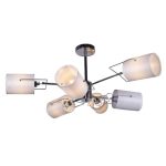 MD.2654-6-S CH Люстра потолочная 6*60Вт E14