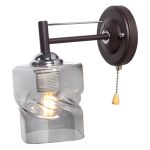 MD.4237-1-W BR+CH Бра 1*60Вт E27