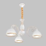 PNL.004.360.03 Подвес E27, цвет Белый/Серебро,белый кабель