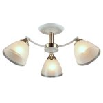 MD.1092-3-S WH+FGD Люстра потолочная 3*60Вт E27
