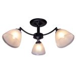 MD.1092-3-S BK+CH Люстра потолочная 3*60Вт E27