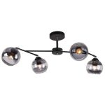 MD.9460-4-S BK+CH Люстра потолочная 4*60Вт E27