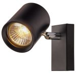IL.0005.5100 Светильник GU10 1*50W настенный спот Черный