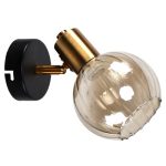 SP.020-11-52 Светильник Спот 1*40Вт E14 BK+FGD