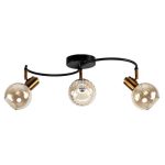 SP.020-63-52 Светильник Спот 3*40Вт E14 BK+FGD