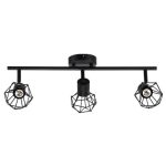 SP.021-63-81 Светильник Спот 3*40Вт E14 BK