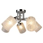 MD.3808-5-S CH Люстра потолочная 5*60Вт E27